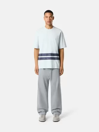 tricou cu mneci scurte croi oversized cu benzi imprimate 2 1 330x440 - Tricou cu m&acirc;neci scurte, croi oversized, cu benzi imprimate